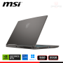 LAPTOP MSI THIN 15 B13VE GEFORCE RTX 4050 6GB GDDR6/CI7-13620H/15.6" FHD/16GB DDR4/SSD 512GB/WINDOWS 11