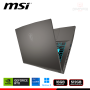 LAPTOP MSI THIN 15 B13VE GEFORCE RTX 4050 6GB GDDR6/CI7-13620H/15.6" FHD/16GB DDR4/SSD 512GB/WINDOWS 11