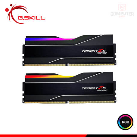 MEMORIA 32GB (16GBx2) DDR5 G.SKILL TRIDENT Z5 NEO BLACK RGB