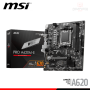 PLACA MSI PRO A620M-E M.ATX DDR5 AMD AM5 (PN:911-7E28-001)
