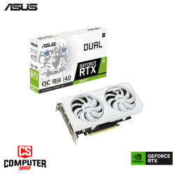 GPU RTX 3060 TI ASUS DUAL WHITHE OC EDITION 8 GB GDDR6X 2X FAN