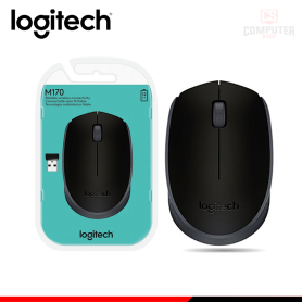 MOUSE LOGITECH M170 BLACK DPI 1000 WIRELESS (PN:910-004940)