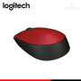 MOUSE LOGITECH M170 RED BLACK DPI 1000 WIRELESS (PN:910-004941)