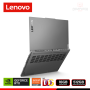 LAPTOP LENOVO LEGION SLIM 5 16AHP9/GEFORCE RTX 4060 8GB GDDR6/AMD RYZEN 7 8845HS/16" WQXGA/16GB DDR5/SSD 512GB/SIN SISTEMA
