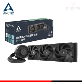 ARCTIC FREEZER III PRO 360 BLACK COOLER CPU REFRIGERACION LIQUIDA COMPATIBLE AMD/INTEL (PN:ACFRE00180A)