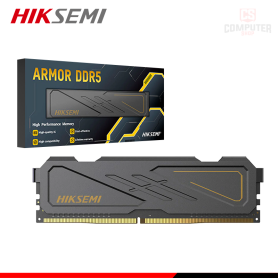 MEMORIA 16GB DDR5 ARMOR BLACK BUS 5600MHZ (PN:HSC516U56D2-16G)