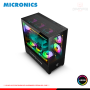 CASE MICRONICS ICUBE MIC GC800-6 BLACK ARGB SIN FUENTE VIDRIO TEMPLADO MID TOWER