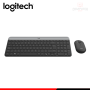 KIT LOGITECH MK470 BLACK SLIM WIRELESS TECLADO + MOUSE (PN:920-009266)