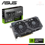 TARJETA DE VIDEO ASUS GEFORCE RTX 4060 8GB GDDR6 128BITS DUAL EVO OC (PN:90YV0JC7'MVAA00)