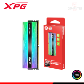 MEMORIA 16GB DDR5 XPG LANCER NEON BLACK RGB INTEL XMP/AMD EXPO BUS 6400MHZ (PN:AX5U6400C3216G-CLANRSG)