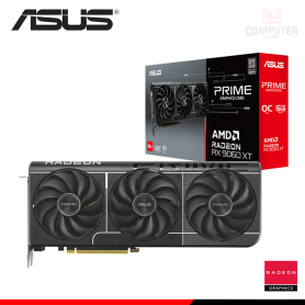 TARJETA DE VIDEO ASUS PRIME RX 9060 XT 16GB GDDR6 128BITS OC EDITION (PN:90YV0LF1-M0AA00)