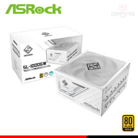 FUENTE DE PODER ASROCK SL-1000GW WH 80+ GOLD MODULAR (90-UXS100-GFUABA)