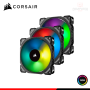 COOLER PARA CASE CORSAIR ML120 BLACK RGB 120MM PACKx3