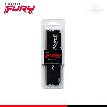 MEMORIA 16GB DDR5 KINGSTON FURY BEAST BLACK INTEL XMP/AMD EXPO BUS 6000MHz (PN:KF560C36BBE2-16)