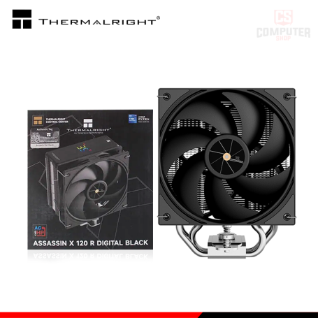 THERMALRIGHT ASSASSIN X 120 R DIGITAL BLACK COOLER CPU REFRIGERACION AIRE COMPATIBLE AMD/INTEL