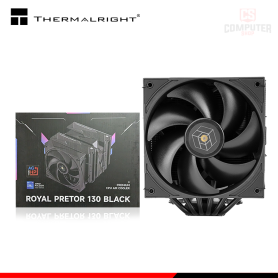 THERMALRIGHT ROYAL PRETOR 130 BLACK COOLER CPU REFRIGERACION AIRE COMPATIBLE AMD/INTEL