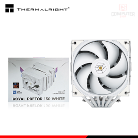 THERMALRIGHT ROYAL PRETOR 130 WHITE COOLER CPU REFRIGERACION AIRE COMPATIBLE AMD/INTEL