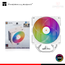 THERMALRIGHT ASSASSIN X 120 R DIGITAL ARGB WHITE COOLER CPU REFRIGERACION AIRE COMPATIBLE AMD/INTEL