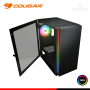 CASE COUGAR PURITY RGB BLACK SIN FUENTE VIDRIO TEMPLADO MINI TOWER