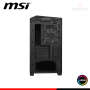 CASE MSI MAG PANO M100R PZ BLACK ARGB SIN FUENTE VIDRIO TEMPLADO MICRO - ATX TOWER