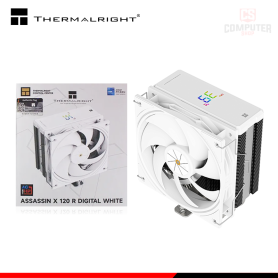 THERMALRIGHT ASSASSIN X 120 R DIGITAL WHITE COOLER CPU REFRIGERACION AIRE COMPATIBLE AMD/INTEL