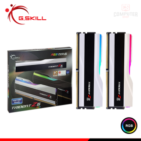 MEMORIA 32GB (16GBx2) DDR5 G.SKILL TRIDENT Z5 SILVER RGB INTEL XMP BUS 7800MHZ (PN:F5-7800J3646H16GX2-TZ5RS)