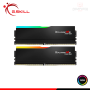 MEMORIA 32GB (16GBx2) DDR5 G.SKILL RIPJAWS M5 NEO BLACK RGB AMD EXPO BUS 6400MHZ (PN:F5-6400J3240G16GX2-RM5NRK)