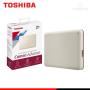DISCO DURO EXTERNO 2TB TOSHIBA CANVIO ADVANCE WHITE FORMATO 2.5" USB 3.0 (PN:HDTCA20XW3AA)