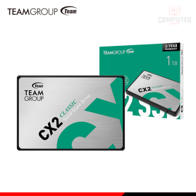 SSD 1TB TEAMGROUP CX2 FORMATO 2.5" SATA 6.0 Gb/s (PN:T253X6001T0C101)