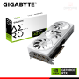 TARJETA DE VIDEO GIGABYTE GEFORCE RTX 4070 12GB GDDR6X 192BITS AERO WHITE OC (PN:GV-N4070AERO OC-12GD)