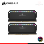 MEMORIA 32GB (16GBx2) DDR5 CORSAIR DOMINATOR PLATINUM BLACK RGB BUS 7200MHZ (PN:CMT32GX5M2X7200C34)