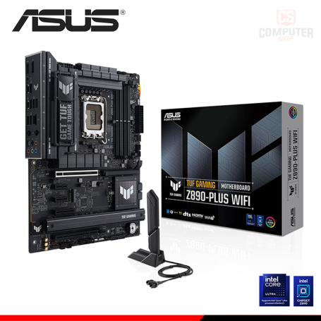 PLACA ASUS TUF GAMING Z890-PLUS WIFI ATX DDR5 LGA 1851 (PN:90MB1IQ0-M0AAY0)
