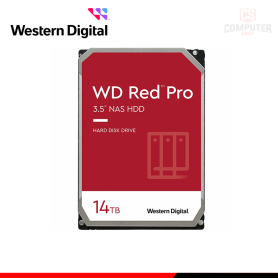 DISCO DURO NAS 14TB WESTERN DIGITAL RED PRO 512MB 7200RPM FORMATO 3.5" (PN:WD142KFGX)