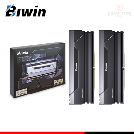 MEMORIA 32GB (16GBx2) DDR5 BIWIN HX100 BLACK OPAL INTEL XMP/AMD EXPO BUS 6000MHz (PN:BXH53260HX1-D34DB)