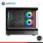 CASE ANTRYX FX630M BLACK ARGB SIN FUENTE VIDRIO TEMPLADO MINI TOWER (PN:AC-FX630MK)