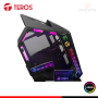 CASE TEROS TE-1314G BLACK ARGB SIN FUENTE VIDRIO TEMPLADO MID TOWER