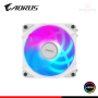 COOLER PARA CASE AORUS EZ CHAIN FAN 120 ICE WHITE ARGB 120MM (PN:GP-ECFAN1201 ICE)