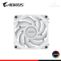 COOLER PARA CASE AORUS EZ CHAIN FAN 120 ICE WHITE ARGB 120MM (PN:GP-ECFAN1201 ICE)