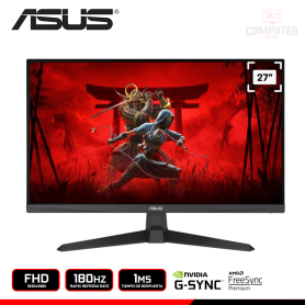 MONITOR ASUS TUF GAMING VG279Q3A 27" FHD 1920x1080/180HZ/1MS/FREESYNC PREMIUM/COMPATIBLE NVIDIA G-SYNC (PN:90LM0990'B021B0)