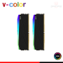 MEMORIA 96GB (48GBx2) DDR5 V-COLOR MANTA XFINITY RGB BLACK INTEL XMP BUS 6800MHZ (PN:TMXFL4868834KWK)