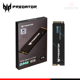 SSD 4TB PREDATOR GM6 NVMe M.2 2280 Pcie GEN 4x4