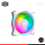 COOLER PARA CASE COOLER MASTER MASTERFAN MF120 HALO WHITE ARGB 120MM (PN:MFL-B2DN-18NPA-R1)