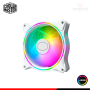 COOLER PARA CASE COOLER MASTER MASTERFAN MF120 HALO WHITE ARGB 120MM (PN:MFL-B2DN-18NPA-R1)