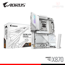 PLACA AORUS X870E PRO ICE ATX DDR5 AMD AM5 (PN:9MX87EPRE-00-G11)