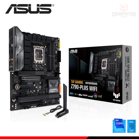 PLACA ASUS TUF GAMING Z790-PLUS WIFI ATX DDR5 LGA 1700 (PN:90MB1D80'M1AAY0)