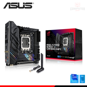 PLACA ASUS ROG STRIX B760-I GAMING WIFI MINI-ITX DDR5 LGA 1700 (PN:90MB1D90'MVAAY0)