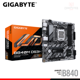 PLACA GIGABYTE B840M DS3H M.ATX DDR5 AMD AM5 (PN:9MB84MS3H-00-G10)