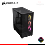 CASE CORSAIR 3500X ARGB BLACK SIN FUENTE VIDRIO TEMPLADO MID TOWER (PN:CC-9011278-WW)