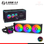 REFRIGERACION LIQUIDA LIAN LI GALAHAD II LCD 360 BLACK ARGB COMPATIBLE AMD/INTEL (PN:GA2ALCD36B)