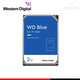 DISCO DURO PC 2TB WESTERN DIGITAL BLUE 256MB 7200RPM FORMATO 3.5"